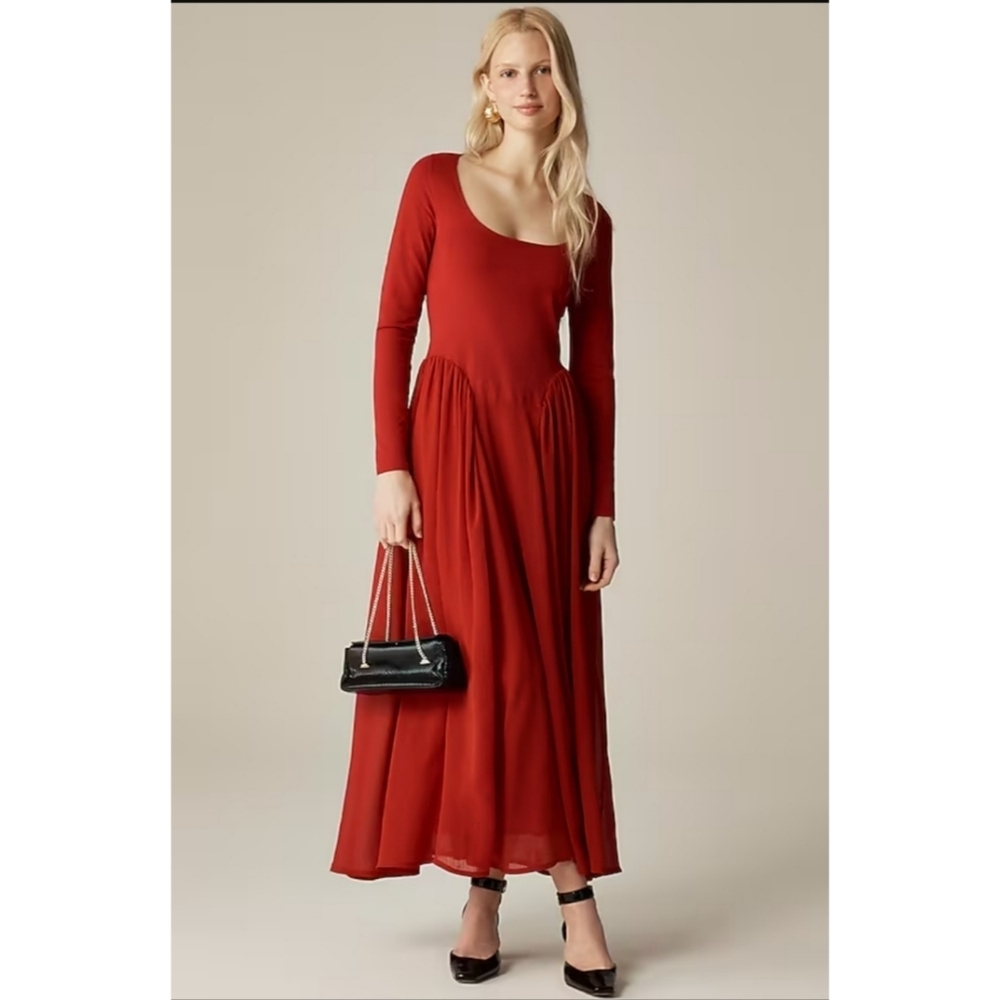 J. Crew Ballet Dress with Chiffon Skirt